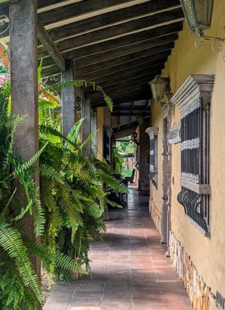 Habitación cuádruple para familias o grupos en la Casa Hacienda